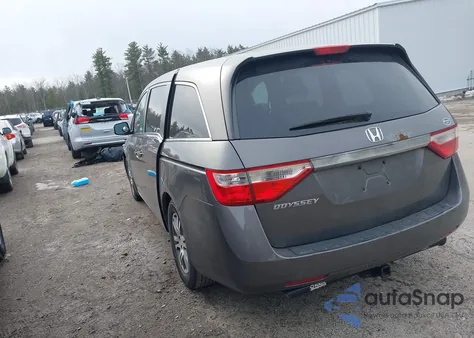 2012 Honda Odyssey Ex z USA, uszkodzony, nr VIN 5FNRL5H43CB019568